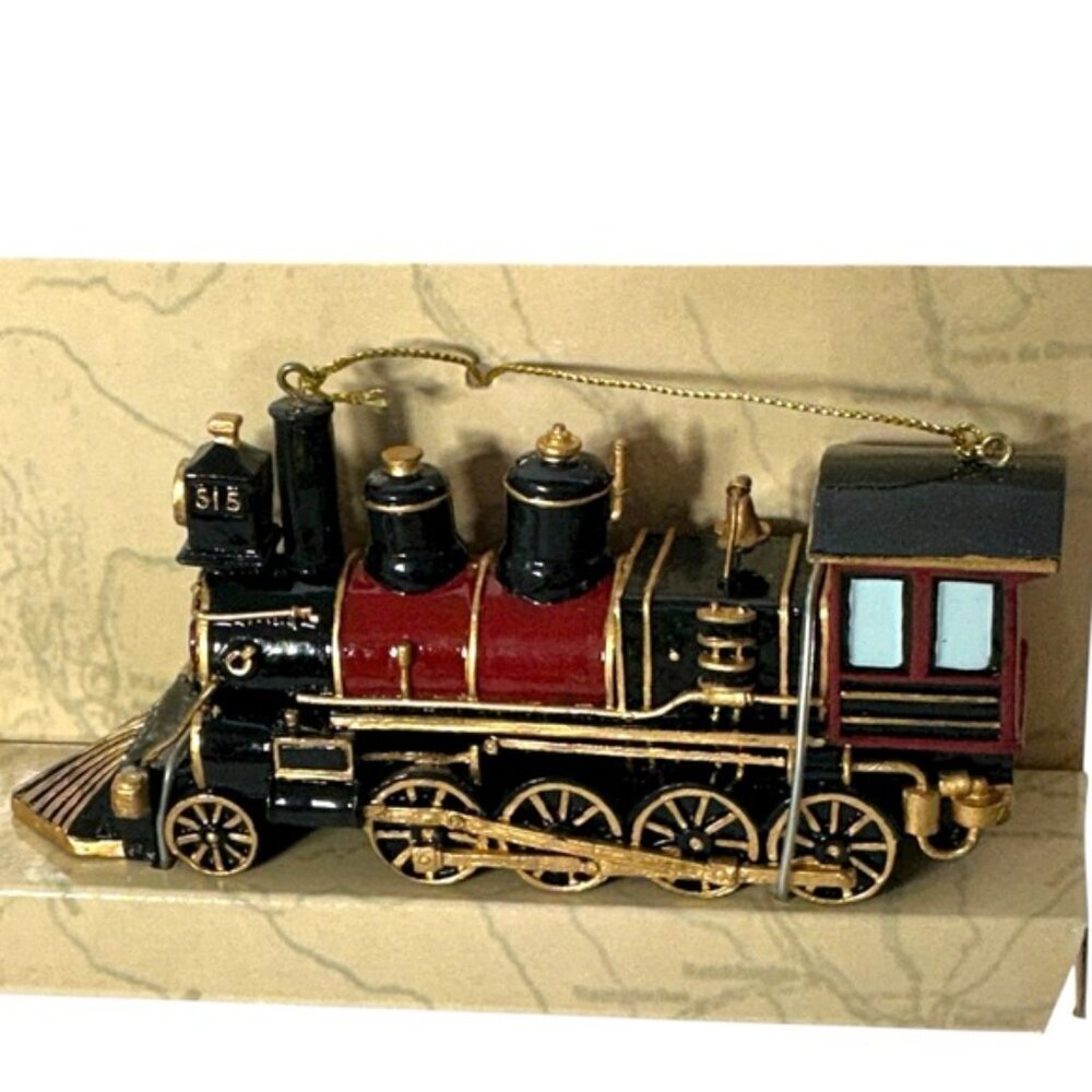 Vintage Train Locomotive 515 Wood Ornament Legend of The Plains Chapter IV 1991 - Picture 5 of 16
